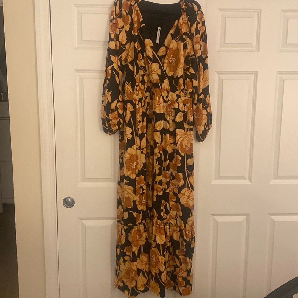 Express long sleeve maxi dress